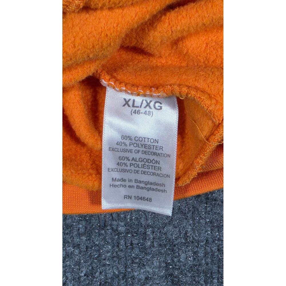 Knights Apparel Tennessee Volunteers Crewneck Sweatshirt Orange Mens XL Raglan - Picture 9 of 9
